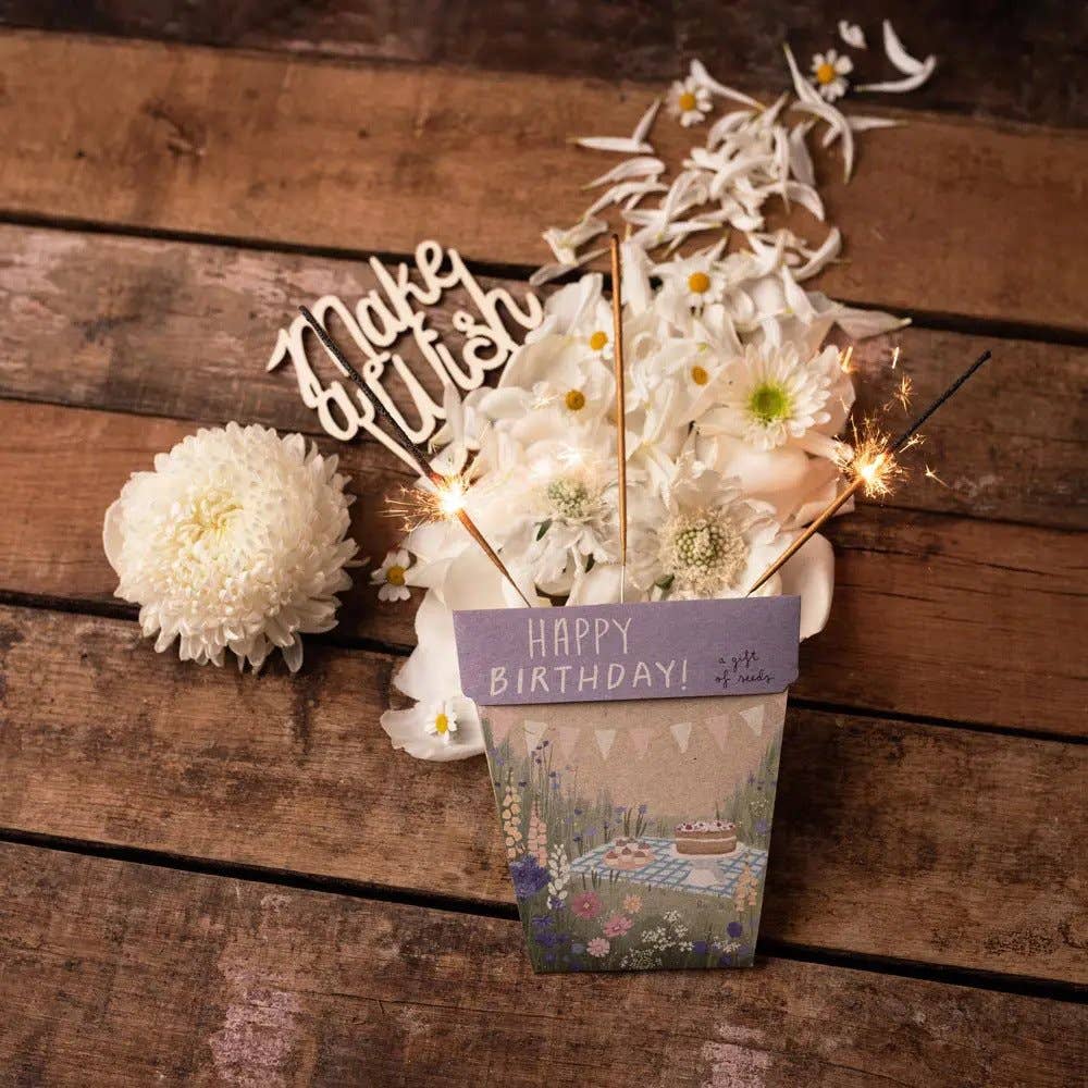 Happy Birthday Picnic Gift of Seeds (Australia Only)