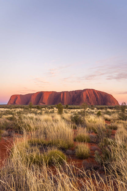 The Radiant Rise - Uluru Sunrise Photography Print