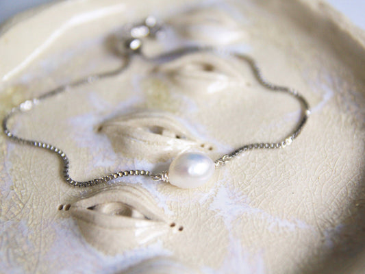 Genuine Pearl Bracelet