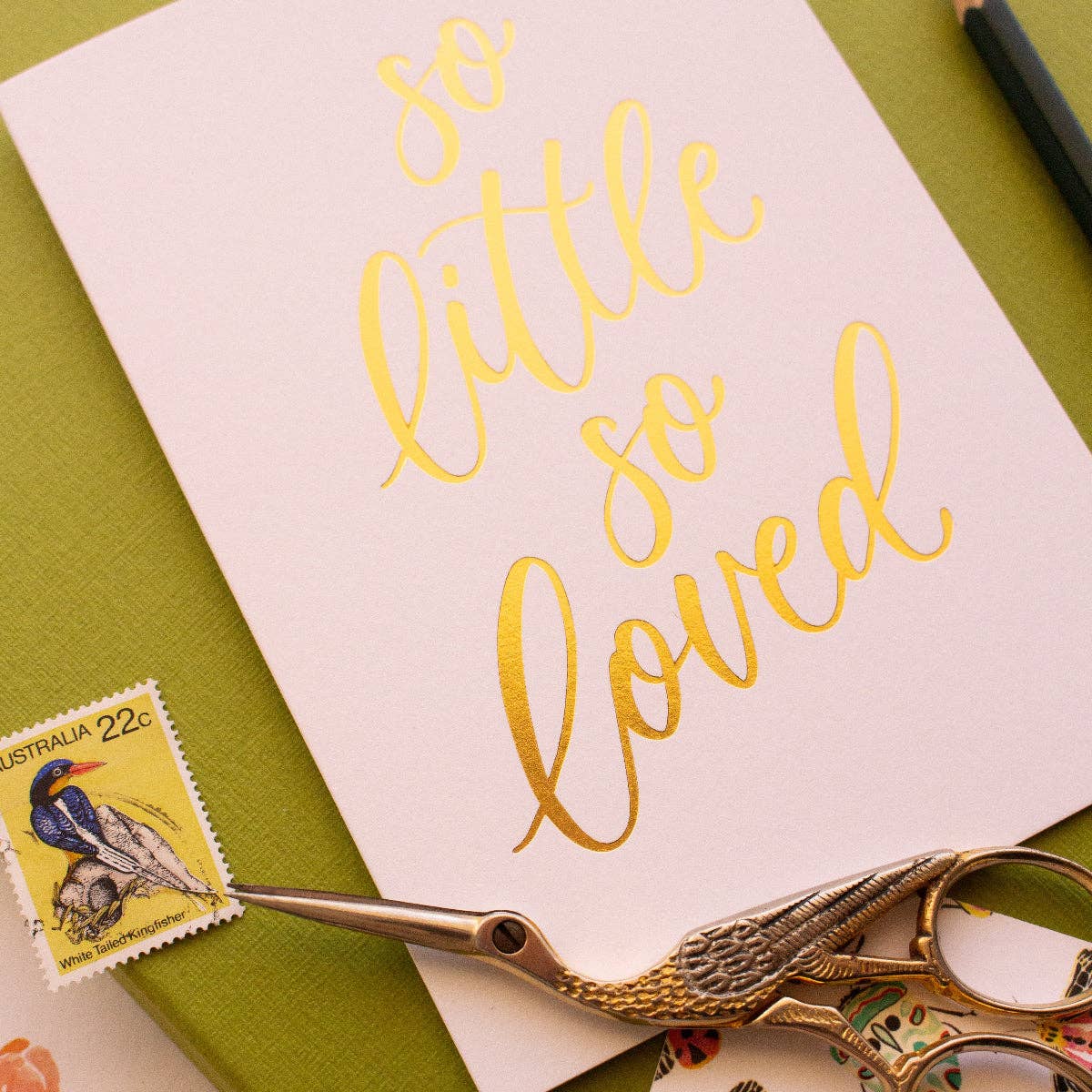 So Little So Loved | Gender Neutral New Baby Card