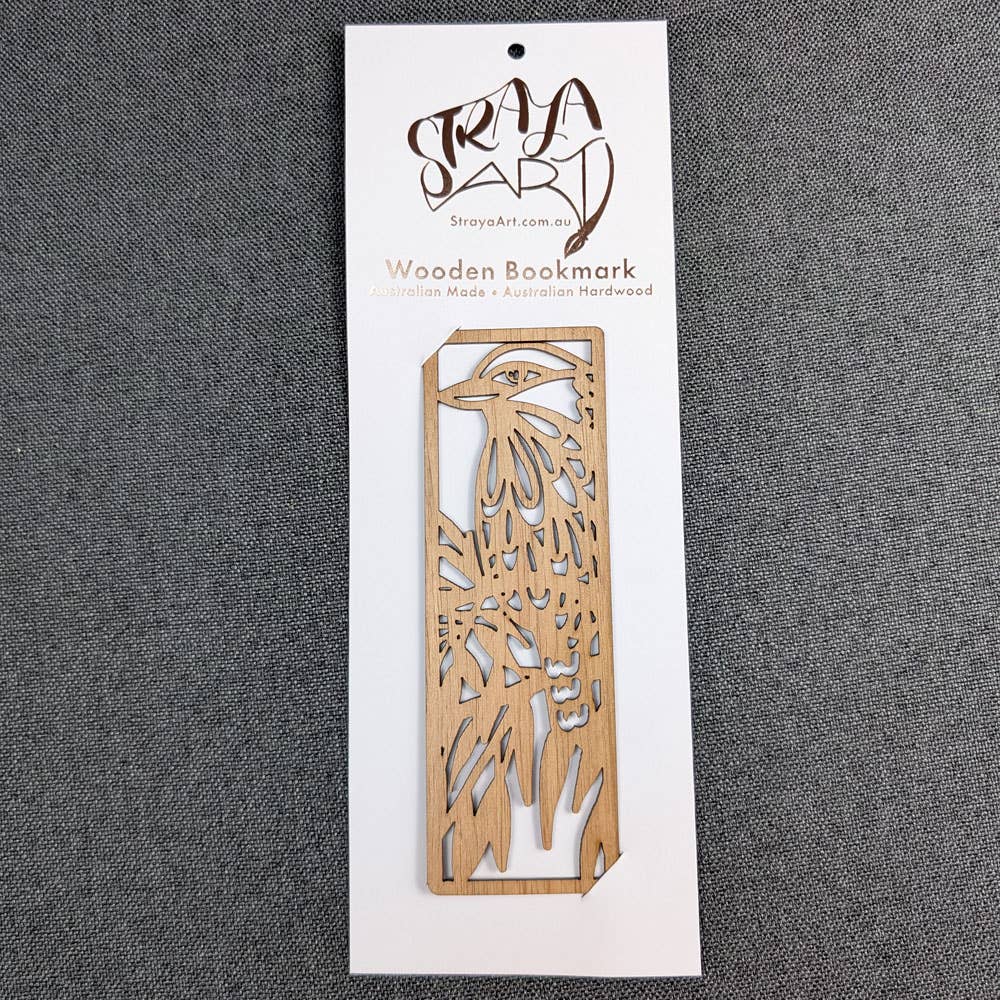 Laughing Kookaburra: Australian Wooden Keyring