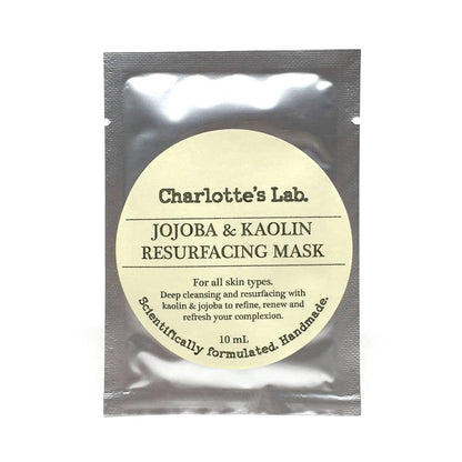 Jojoba & Kaolin Resurfacing Mask. Charlotte's Lab. Handmade in Australia.