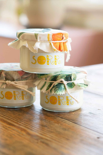 Sorry Candle - Vanilla & Cedarwood