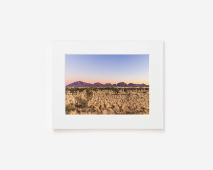 "Desert Glow" - Kata Tjuṯa Sunrise Photography Print