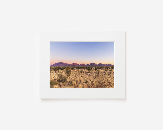 "Desert Glow" - Kata Tjuṯa Sunrise Photography Print