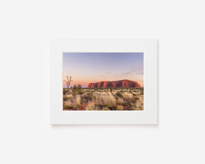 Sunrise Stage - Uluru Sunrise Photography Print