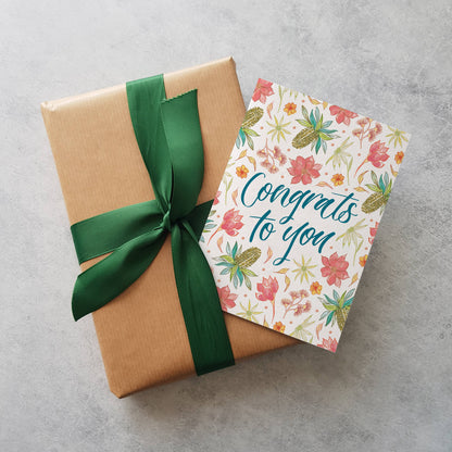 Congrats To You | Congratulations Greeting Card