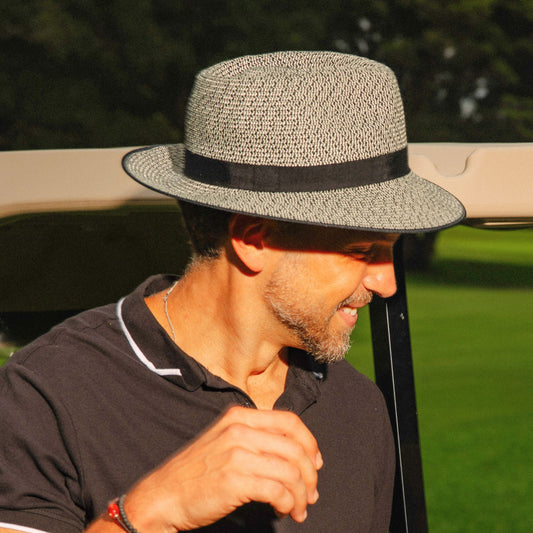 Evoke Ainsley Fedora Black Combo. Made in Australia