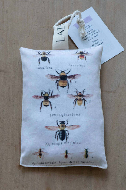 Bees One - Lavender Scented Sachet