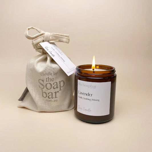Lavender Candle Large - The Soap Bar