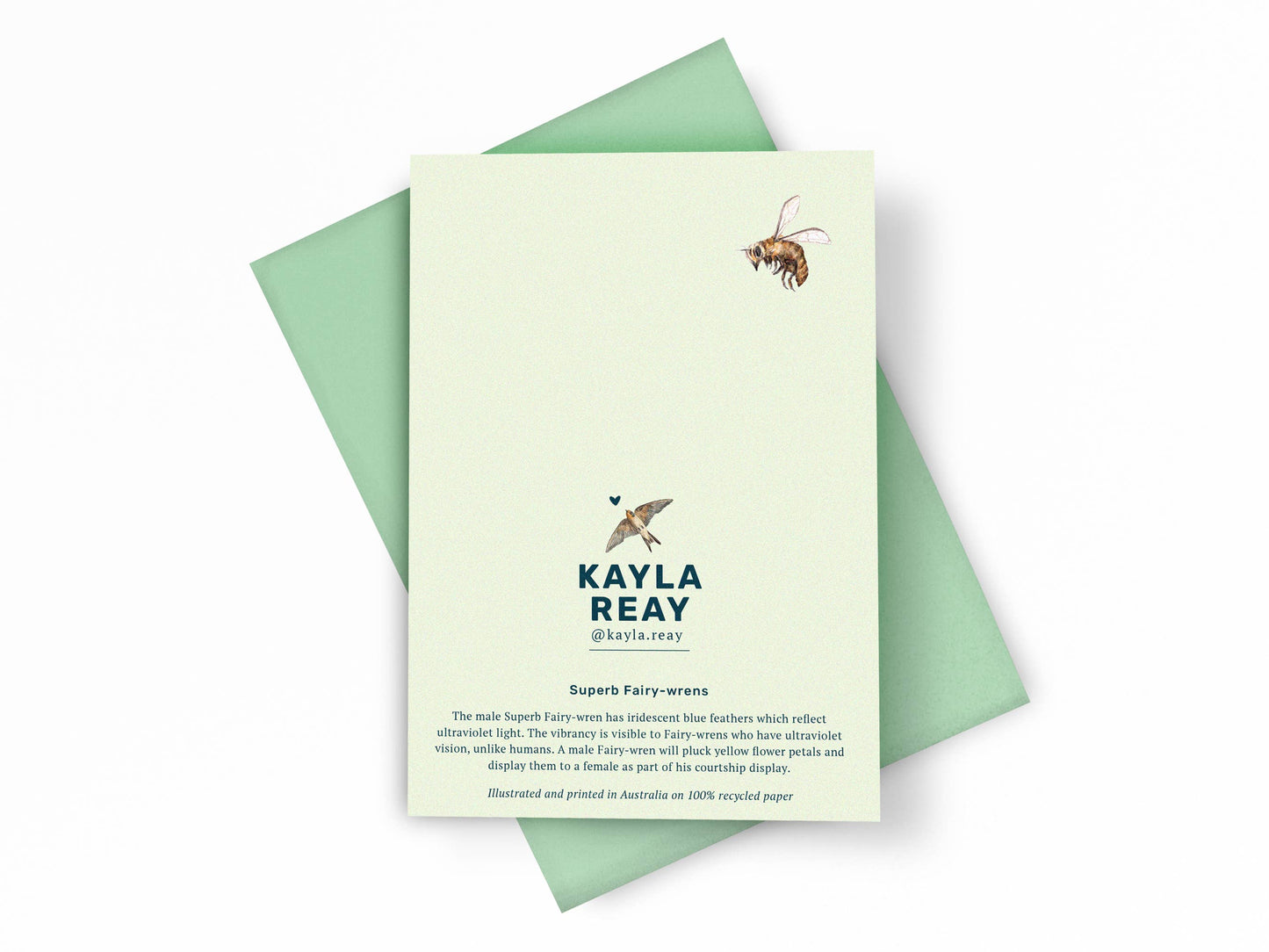 Superb Fairy-wrens Greeting Card