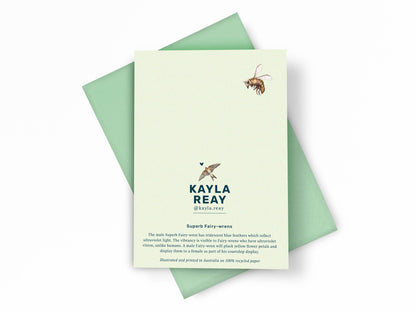 Superb Fairy-wrens Greeting Card