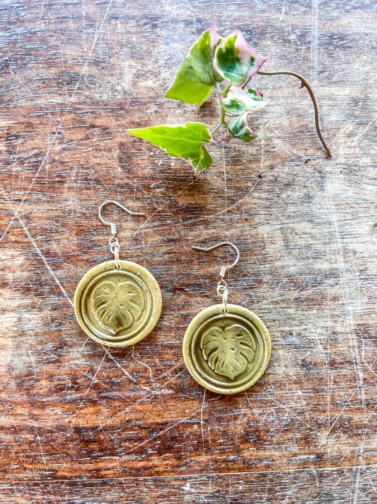 Ceramic Earrings - Floral