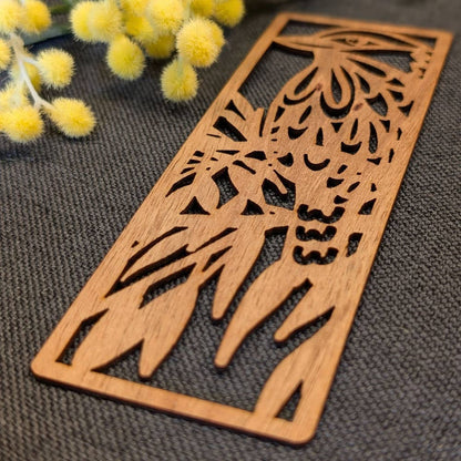 Laughing Kookaburra: Australian Wooden Keyring