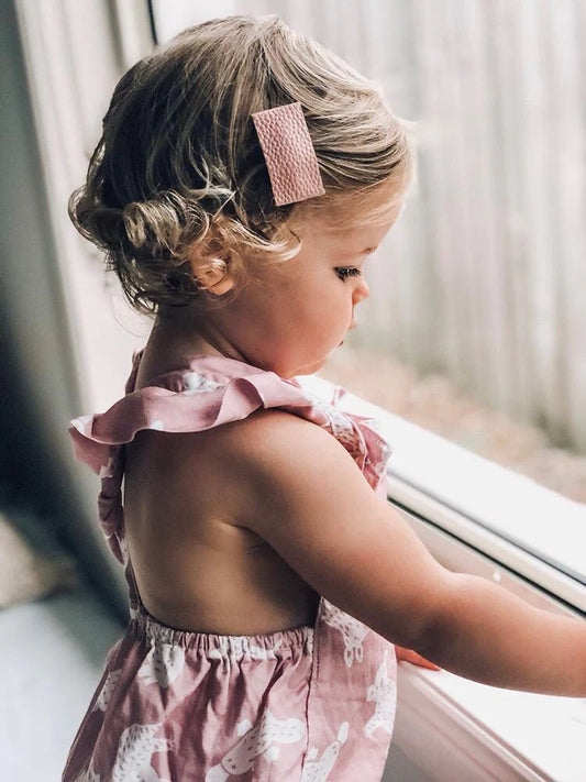 Baby Romper - Australian Animals, Pink. Handmade in Australia