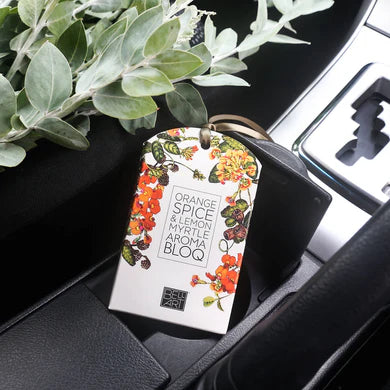 Aroma Bloq - Orange Spice and Lemon Myrtle. Handmade in Australia