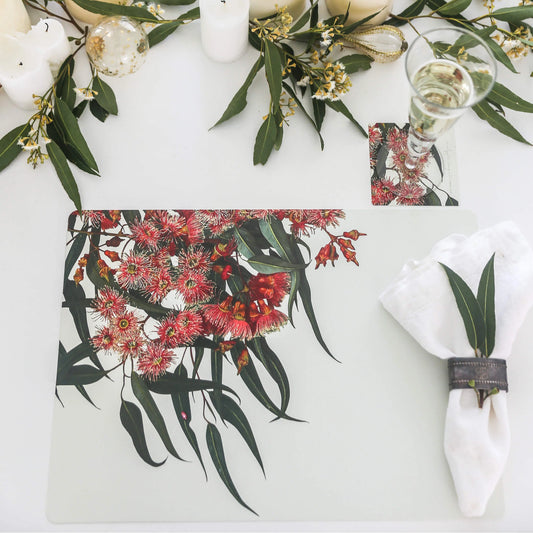 Bell Art Eucalyptus Dining Placemats. Handmade in Australia