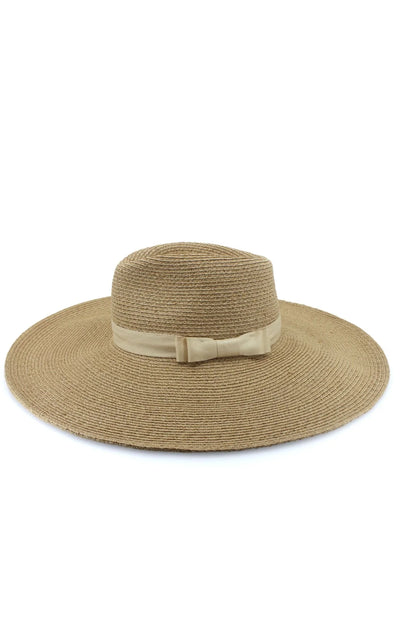 Deborah Hutton Canopy Bay Avignon Raffia Natural Hat. Handmade in Australia.