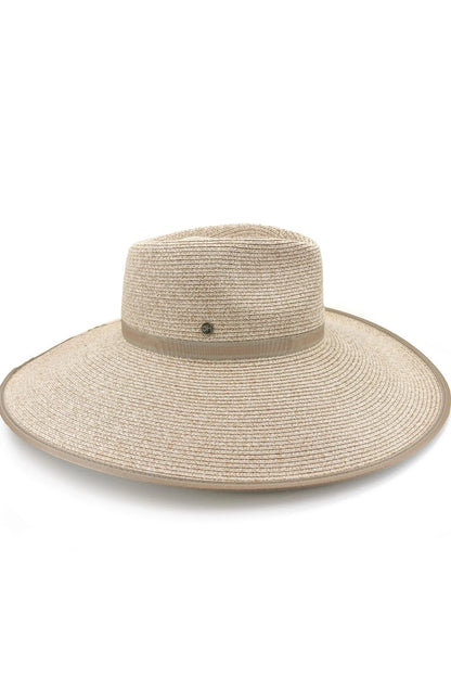 Deborah Hutton Canopy Bay. Preston Fedora Hat. Handmade in Australia.