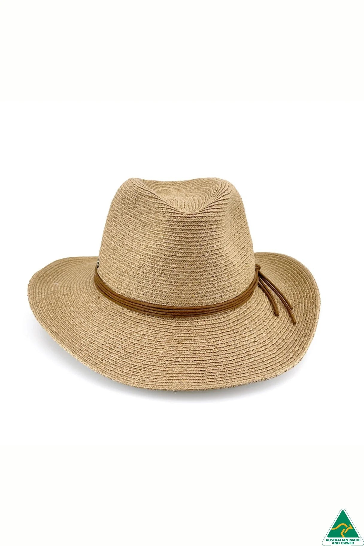 DEBORAH HUTTON CANOPY BAY. Brampton Raffia Sun Hat. Handmade in Australia