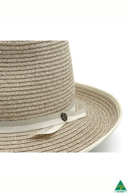 DEBORAH HUTTON CANOPY BAY. Laura Fedora Hat. Handmade in Australia