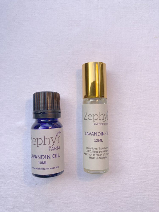Zephyr Lavendin Oil - Dripper or Roll-on. Made in Conjola, Australia.