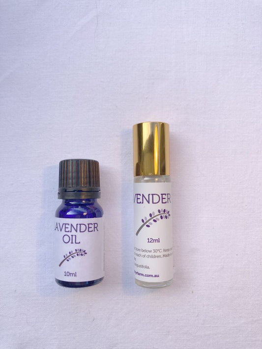 Zephyr Pure Lavender Essential Oil - Dripper or Roll-on. Made in Conjola, Australia.