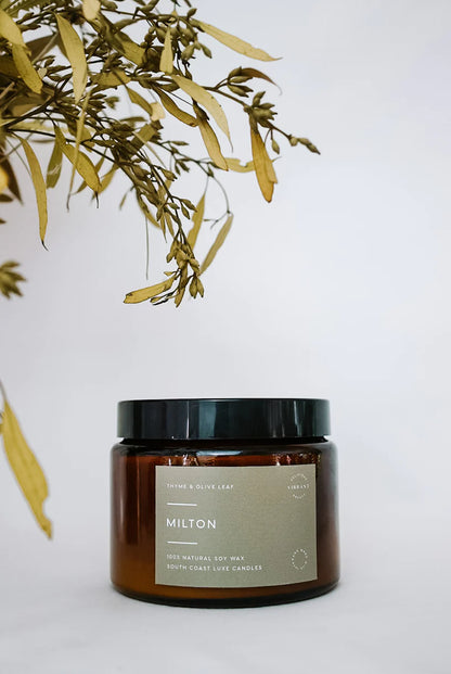 Milton Candle Australian Made in Milton NSW