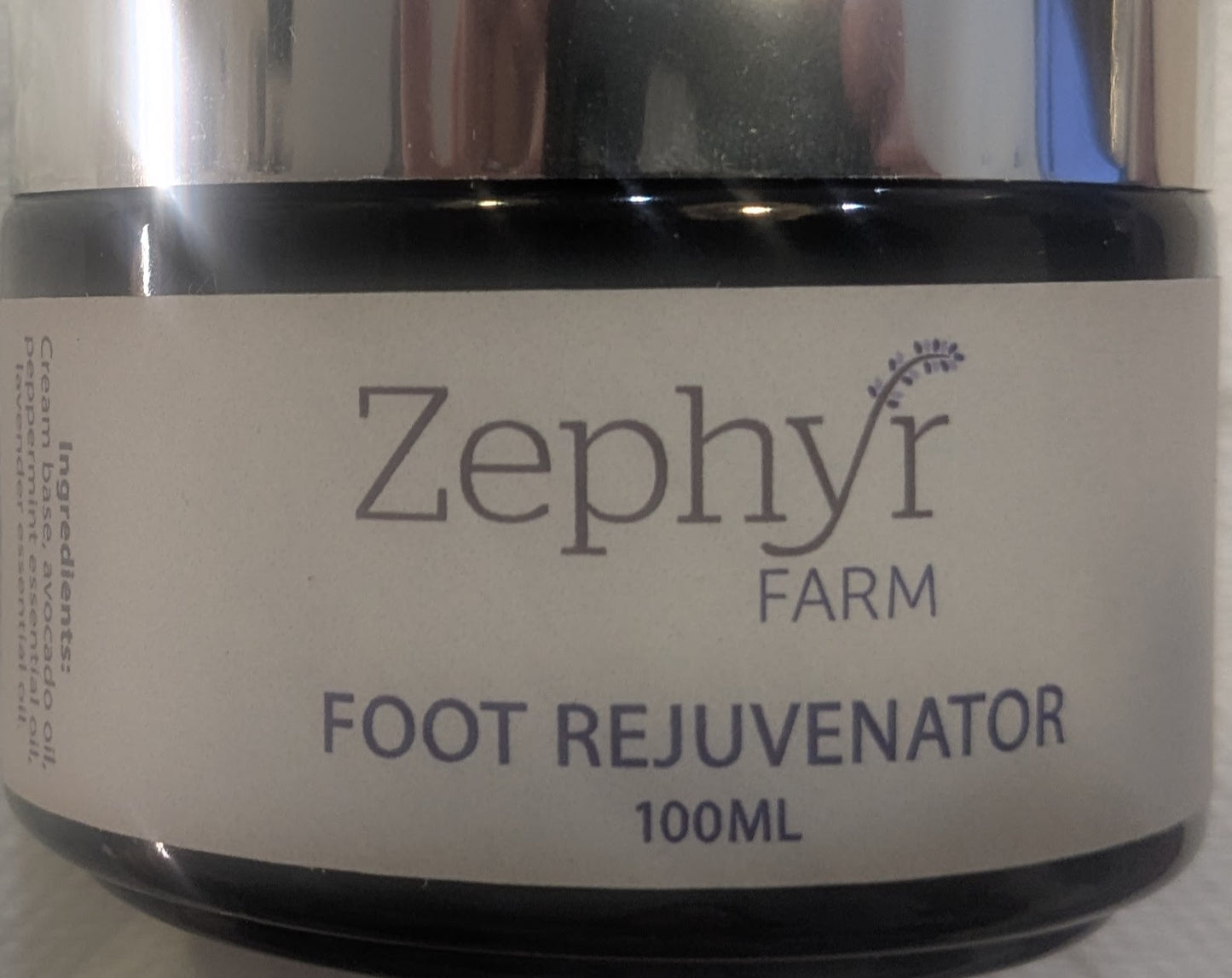 Zephyr Foot Rejuvenator. Made in Australia.