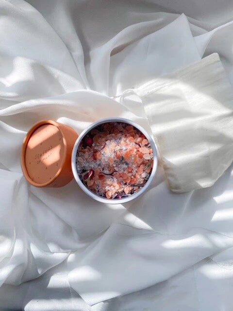 Seasons of Mama. Soul Mama Bath Salts Cylinder 300g