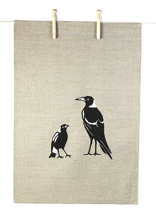 Eastbourne Art Tea Towel Australian Bird Native Decorative Prints