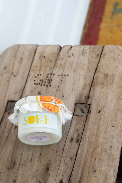 Sorry Candle - Vanilla & Cedarwood
