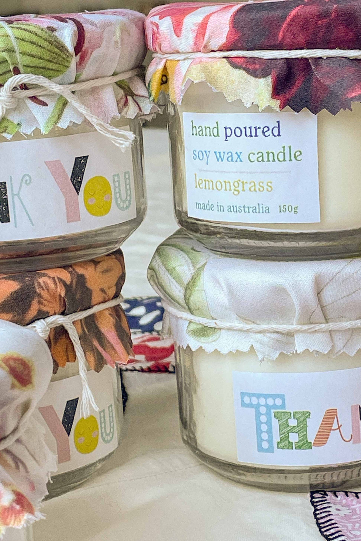 Thank You Candle - Lemongrass