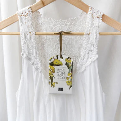 Aroma Bloq - Lemon Scented Gum. Handmade in Australia