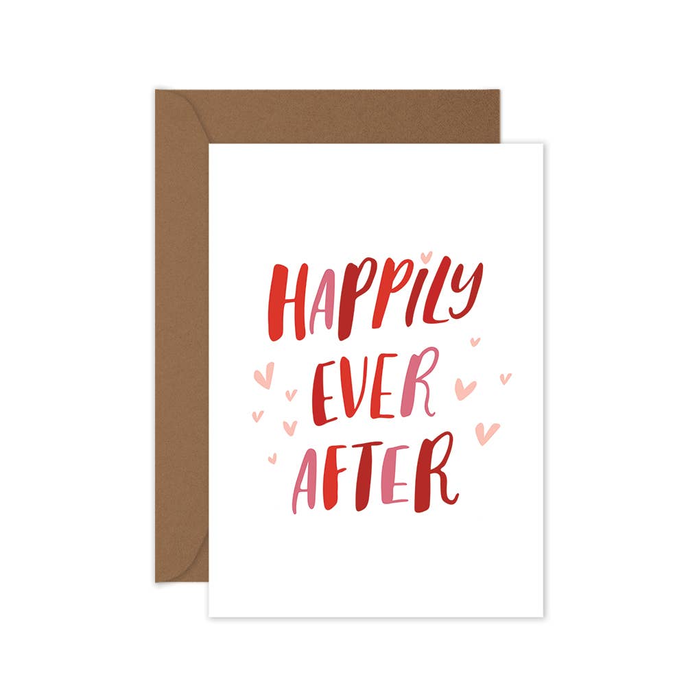 Happily Ever After - Wedding Greeting Card