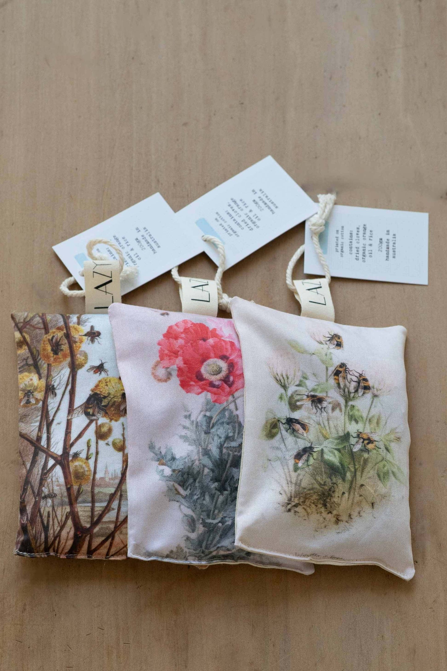 Bees 5 - Orange & Clove Scented Sachet
