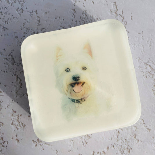 Handmade Artisan Soap | West Highland White Terrie | Canine Charm