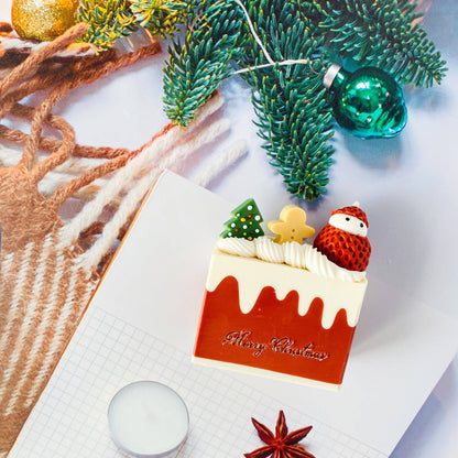 Handmade Artisan Christmas Soap | Christmas Fantasia | Champagne  & Strawberry Scent