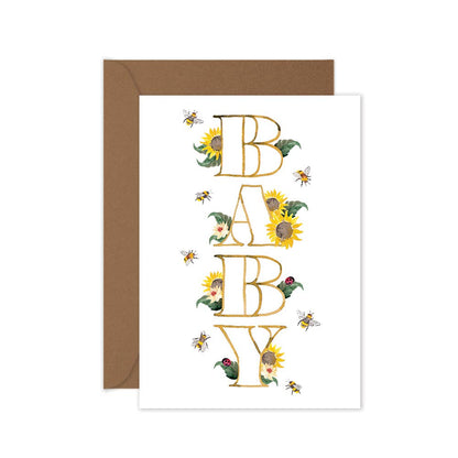 Baby Bee - Greeting Card