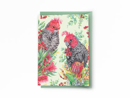 Gang-gang Cockatoos Greeting Card