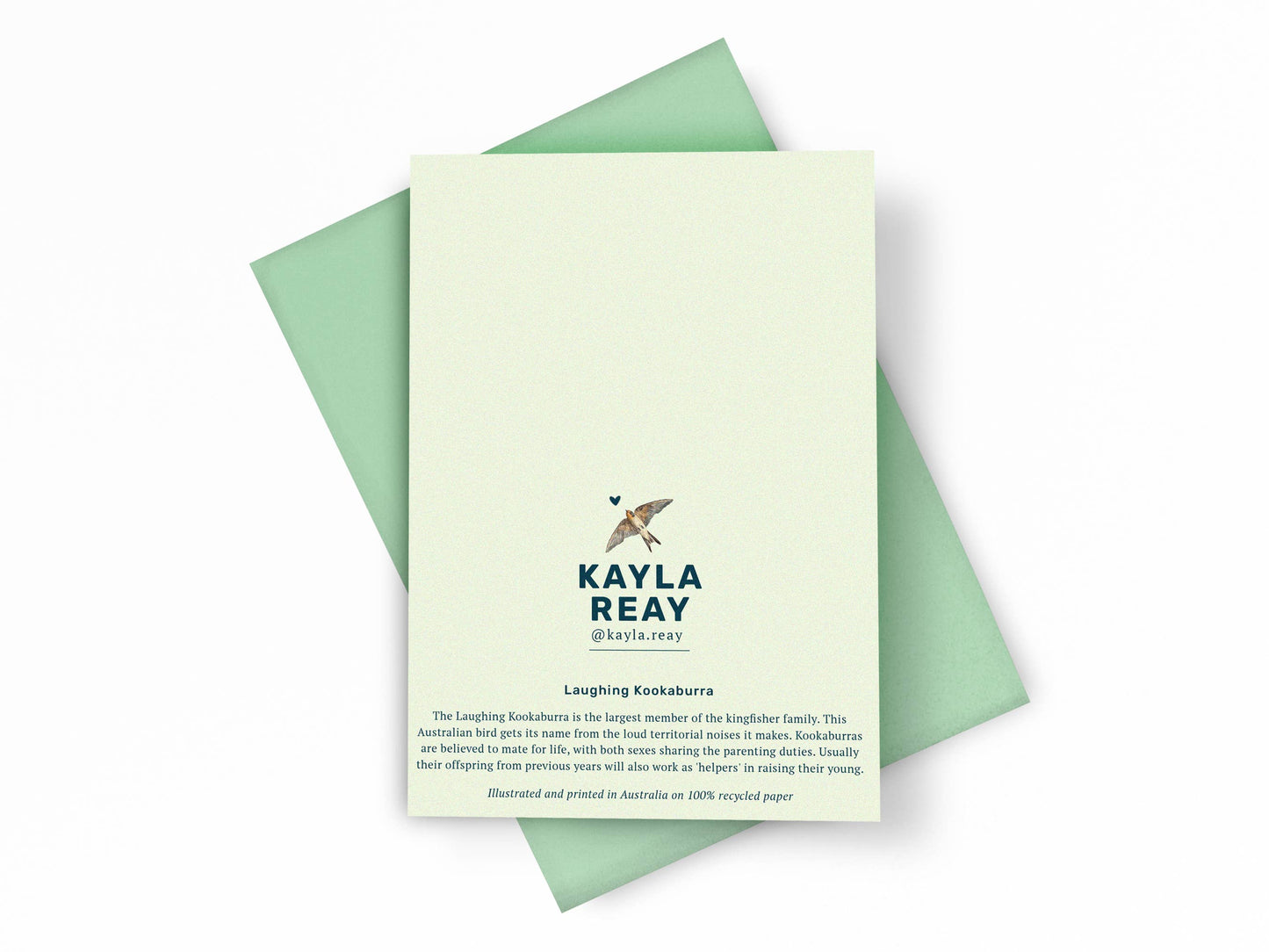 Laughing Kookaburra Greeting Card
