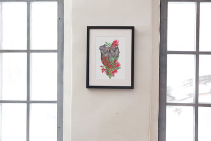 Gang-gang Cockatoos Art Print