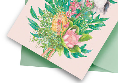 Bin Chicken (Australian White Ibis) Greeting Card