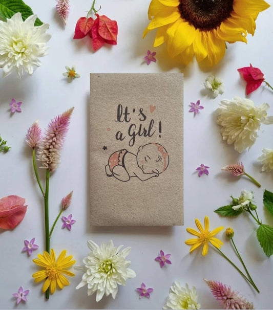 It's a Girl - Wildflower Seeds