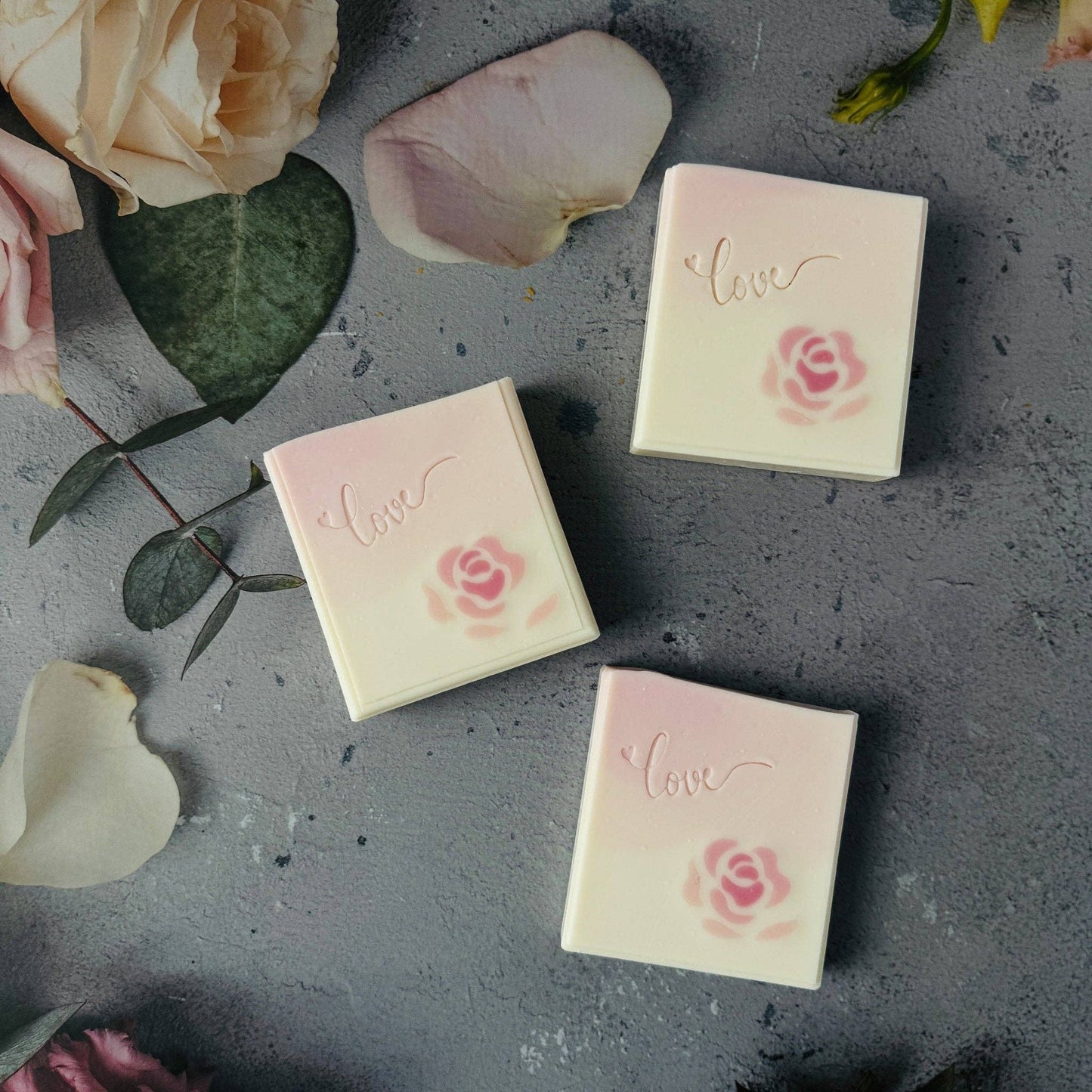 Handmade Artisan Soap | I Adore | Cherry Blossom, Hydrangea & Peach Scent