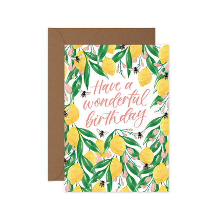 Have A Wonderful Birthday - Greeting Card Happy Birthday