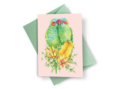 Musk Lorikeets Greeting Card