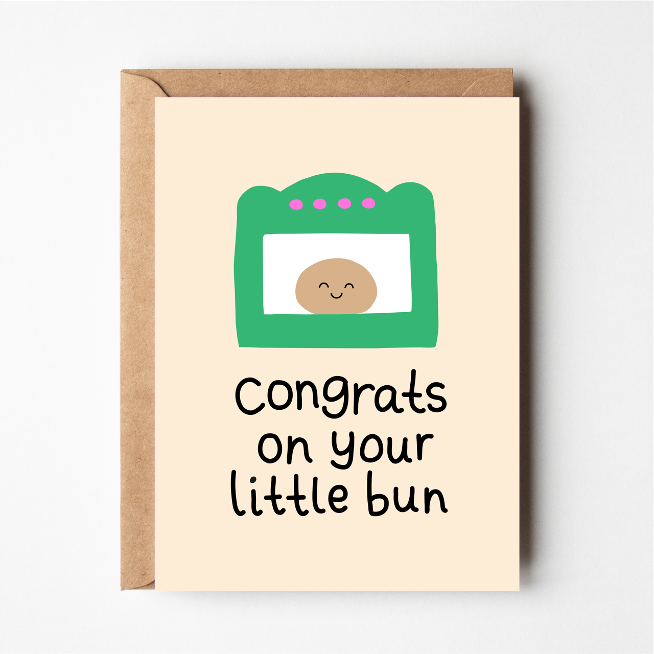 Congrats on your little bun