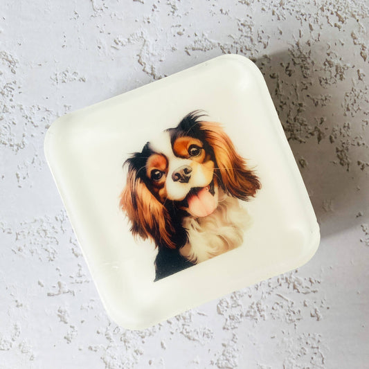 Handmade Artisan Soap | Cavalier King Charles Spaniel(Black)