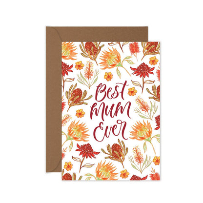 Best Mum Ever - Greeting Card